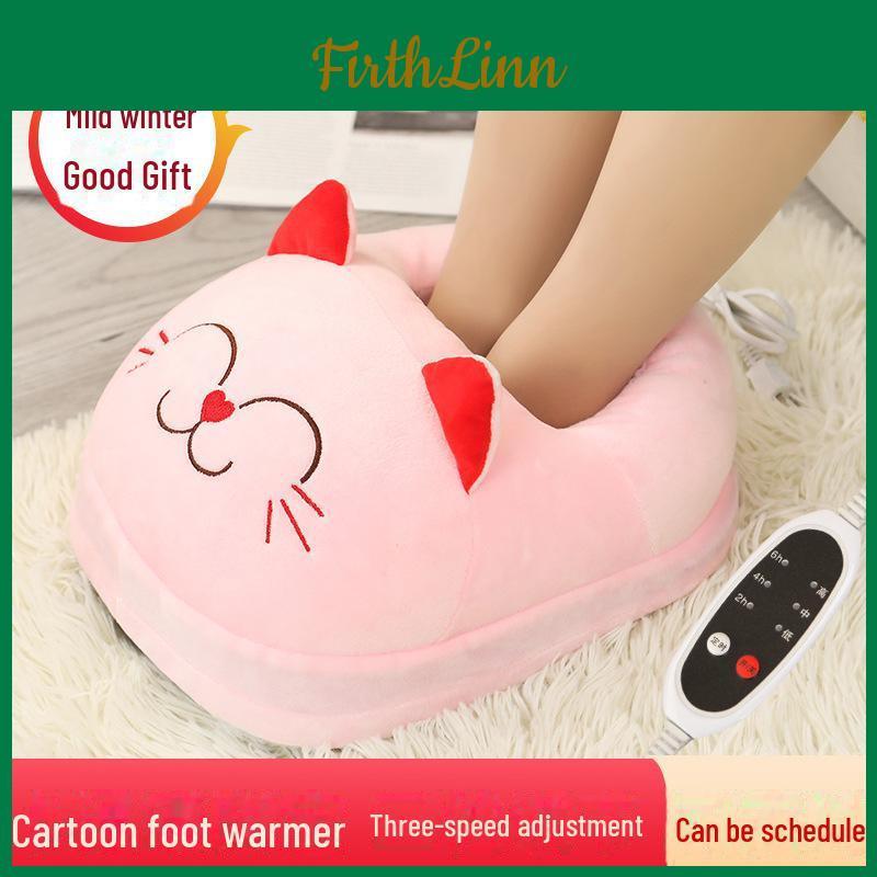 Adjustable Plush Warmer Electric Foot And Dryer For Winter
