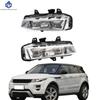 Светодиодные ДХО Противотуманные фары для Land Rover Range Rover Evoque 2011-2015 1 пара Прозрачный светодиодный дневной ходовой свет Противотуманная фара Фара