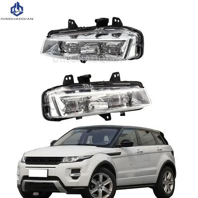 Светодиодные ДХО Противотуманные фары для Land Rover Range Rover Evoque 2011-2015 1 пара Прозрачный светодиодный дневной ходовой свет Противотуманная фара Фара
