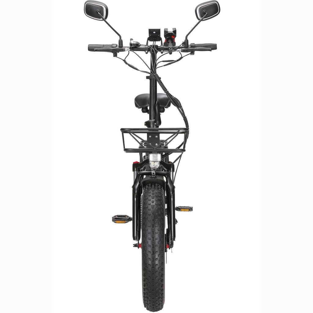 SINOHON A20 City Commuting Adult Electric Bicycle 500W Motor 48V18Ah Battery Multi Terrain E-Bike 20 Inch Road Tires With Tow Seat Electric Bicycle