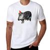 Javelinas With Party Hats Tshirt Big And Tall Crew Neck Tee