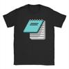 2025 Windows 95 Notepad Icon T Shirt Summer 100 Cotton T-Shirts for Man Fashion Custom Logo Tshirt Short-Sleeve Vintage Top Tees
