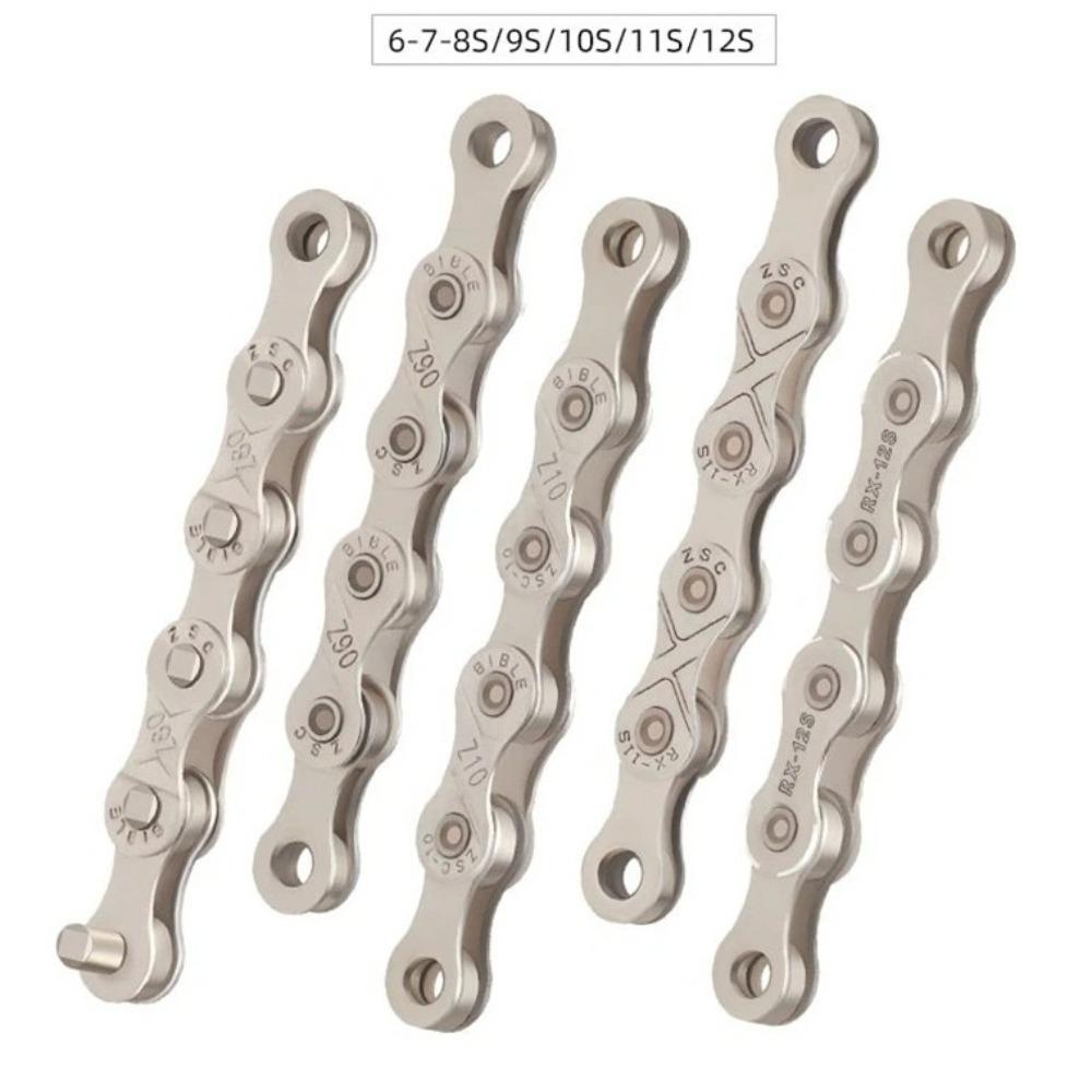 Gold Silver Bicycle Chain 8 9 10 11 12 Speed Cycling Accessories New MTB Road Bike Chains