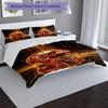 San Francisco 49ers Helmet Custom Name Text Print 1Pc Bedding Set Duvet Cover With Two Pillowcases Soft Bed Linen For Household Bedroom