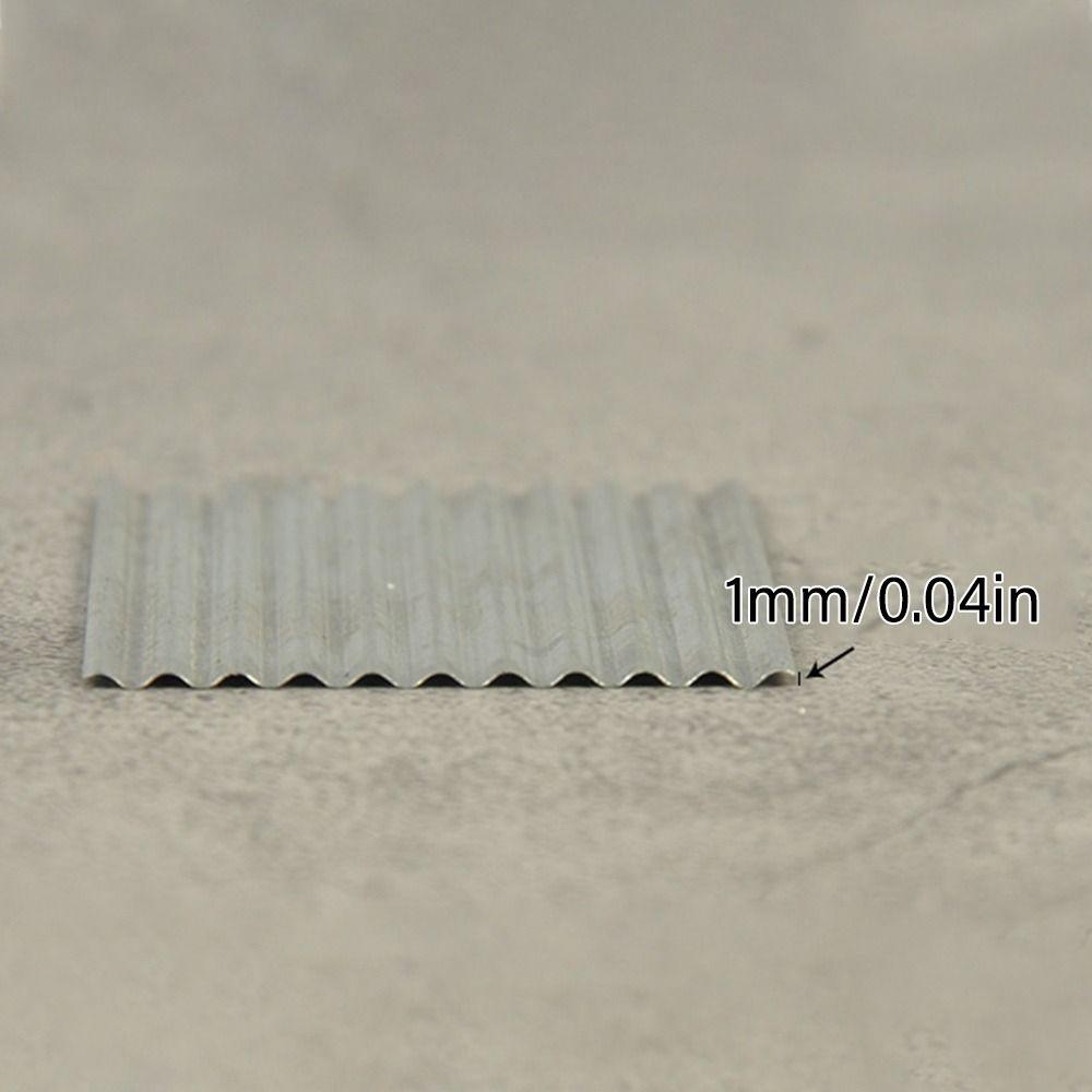 Scale Sand Table Building Making Miniature Corrugated Tile Scene Model Wargame Scenery Steel Shed