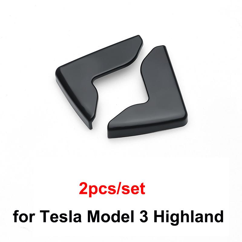 for Tesla Model 3 Highland 2024 Tailgate Corner Anti-collision Protector Cover Rear Door Protection Gadgets Exterior Accessories