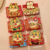 4/6Pcs New Year Red Envelope  Chinese Spring Festival Hongbao Traditional Lucky Money Packets Horse Year Money Pouch