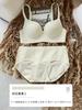 Traceless underwear, women's small breasts gather and show large adjustment type, double breasts, anti-sagging bra, underwear set, thin in summer