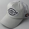Кепка-сетка Dickies с оригинальным логотипом, мужская и женская, унисекс, черно-серая, американский кэжуал, уличный стиль, размер XL