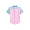 Polo Ralph Lauren SS24 клетчатый принт однобортная повседневная рубашка с коротким рукавом детские рубашки многоцветные CWPOWOVY6820466-999