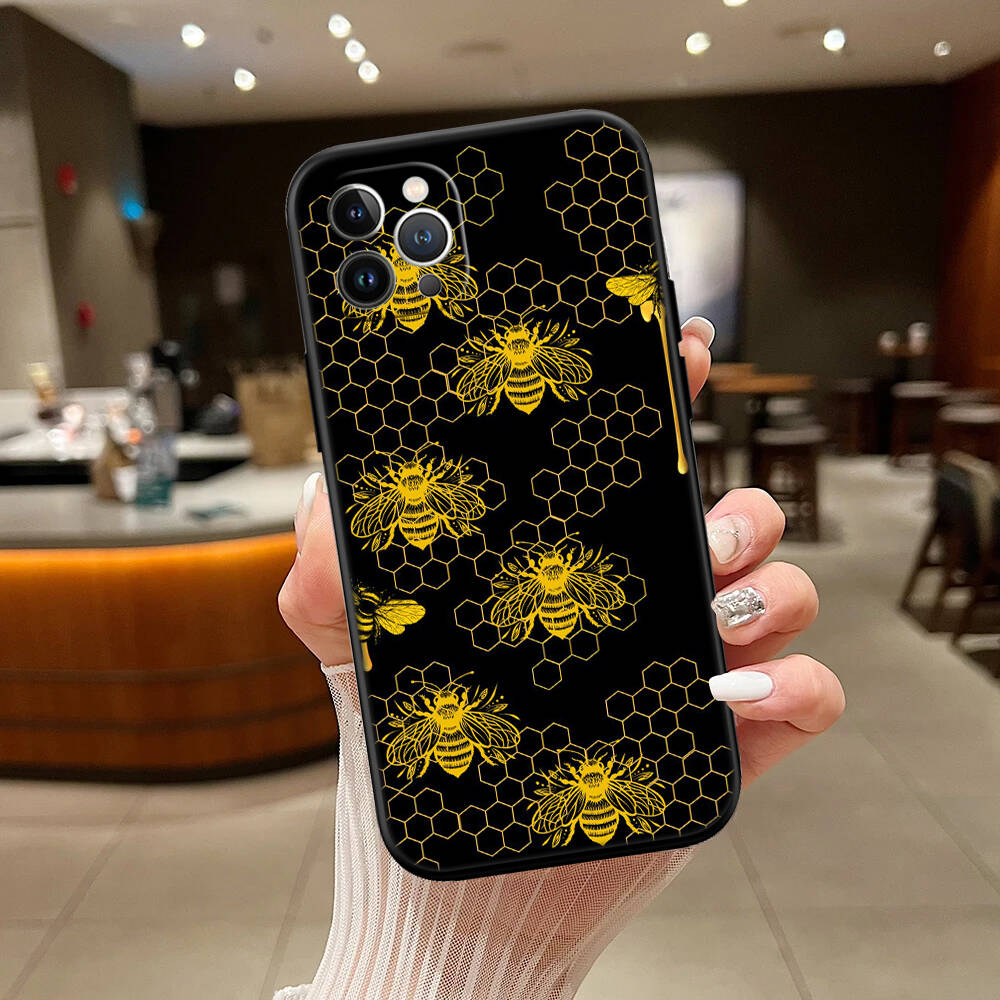 Art Bees Cartoon New Phone Case for Samsung S20 S21 S22 S23 S24 FE Ultra Plus Lite S21S A07 A17 A36 A37 A55 A57 F06 F16 M06 M16 M56