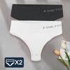 2 шт./комплект M-2XL Боди-стринги Женские Утягивающие Трусики Женское Нижнее Белье Сексуальные Женские Стринги Высокая Талия Трусы