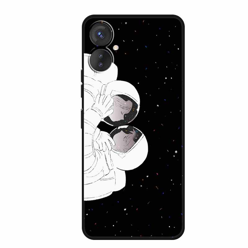 Для Tecno Spark 9 Pro Чехол Астронавт Силиконовый ТПУ Мягкая Задняя Крышка Чехлы Для Tecno Spark9 Pro 9Pro KH7 KH7n Funda Spaceman Capa
