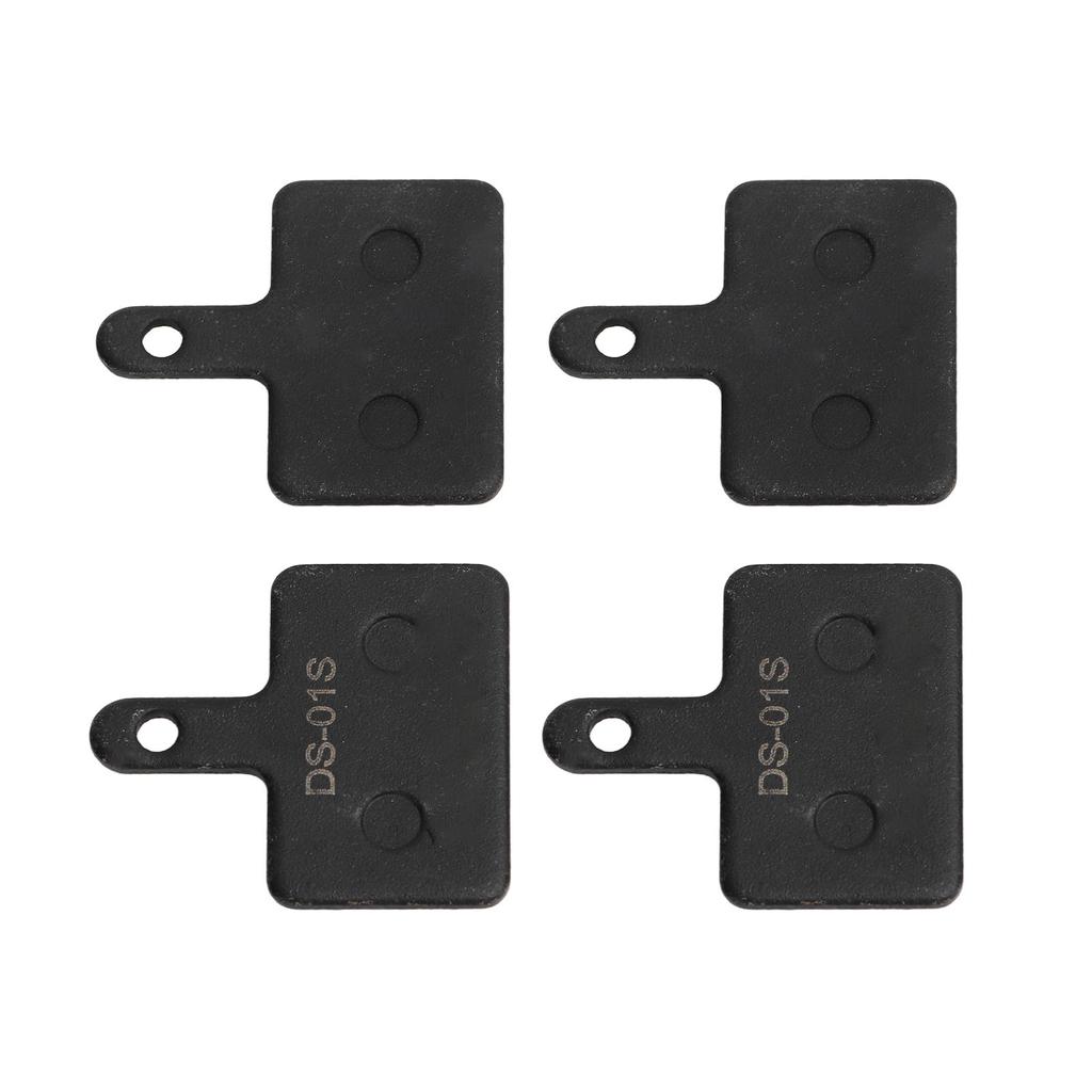 2 комплекта велосипедных дисковых тормозных колодок Высокая чувствительность Сбалансированный отскок Полуметаллические Легкие Портативные Тормозные