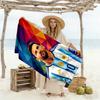 Messi Beach Towel Quick-Dry Soft Microfiber Comfortable Lightweight Suitable for Swimming, Gym, Camping, Yoga Vacation