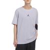 Jordan T Shirts Men's Purple Crew Neck Moderate Straight Fit (Unisex) T-Shirts DH8922 057