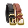 Stylish Faux Leather Belt For Women With Alloy Pin Buckle Elegant Casual Waist Accessory