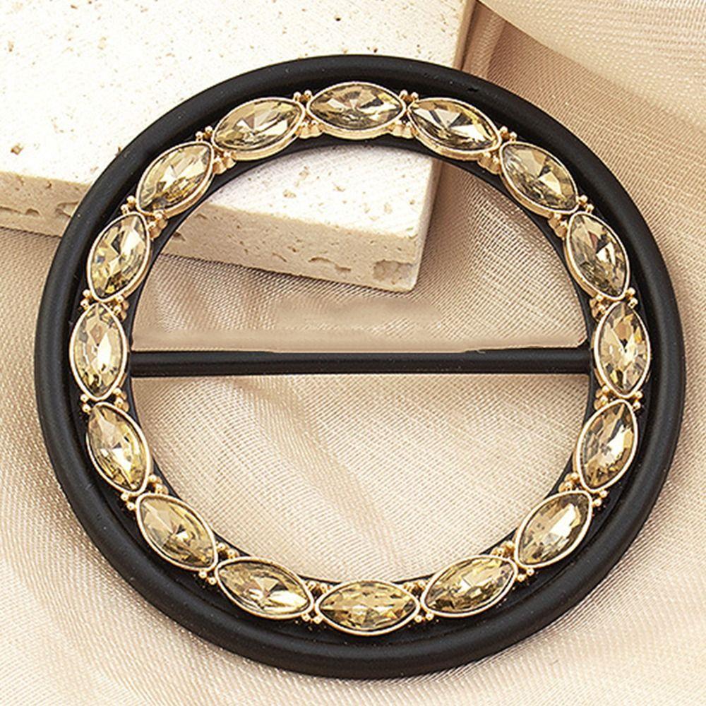 Waist Buckle Scarf Ring Corner Knotted Buttons Coat Adjustment Button Scarf Buckle Belt Button