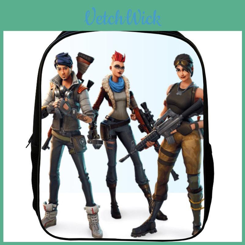 3D Рюкзак с принтом игры Fortnite Книжный рюкзак Школьный для ноутбука Дорожная сумка Девочка Мальчик