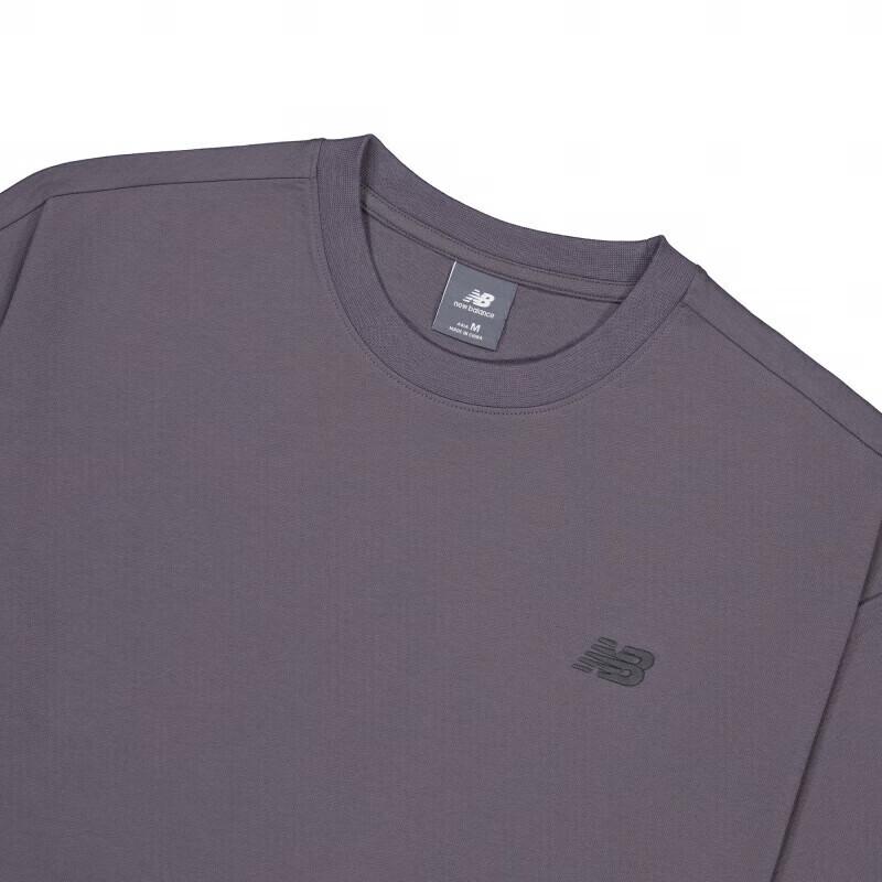 New Balance Мужская футболка SS24 Угольно-серая AMT42335-CAS