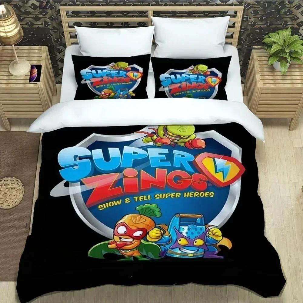 Постельное белье S-Superzings Комплекты постельного белья S-Superzings С рисунком Пододеяльник Комплект Подарки Для детской комнаты Декор Детский Подарок на день рождения Декор на день рождения