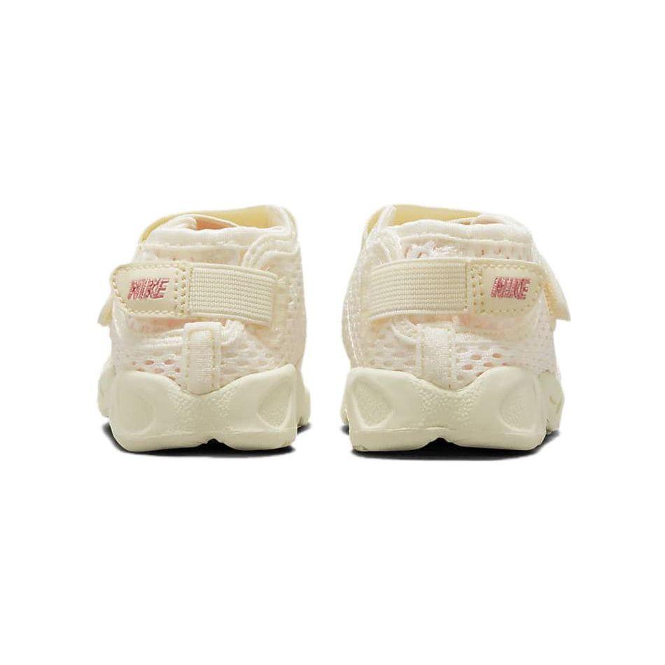 Nike Air Rift 2 TD Нескользящие Защищающие от ударов Низкие Кроссовки Детская Обувь Белый Розовый FB5528-100