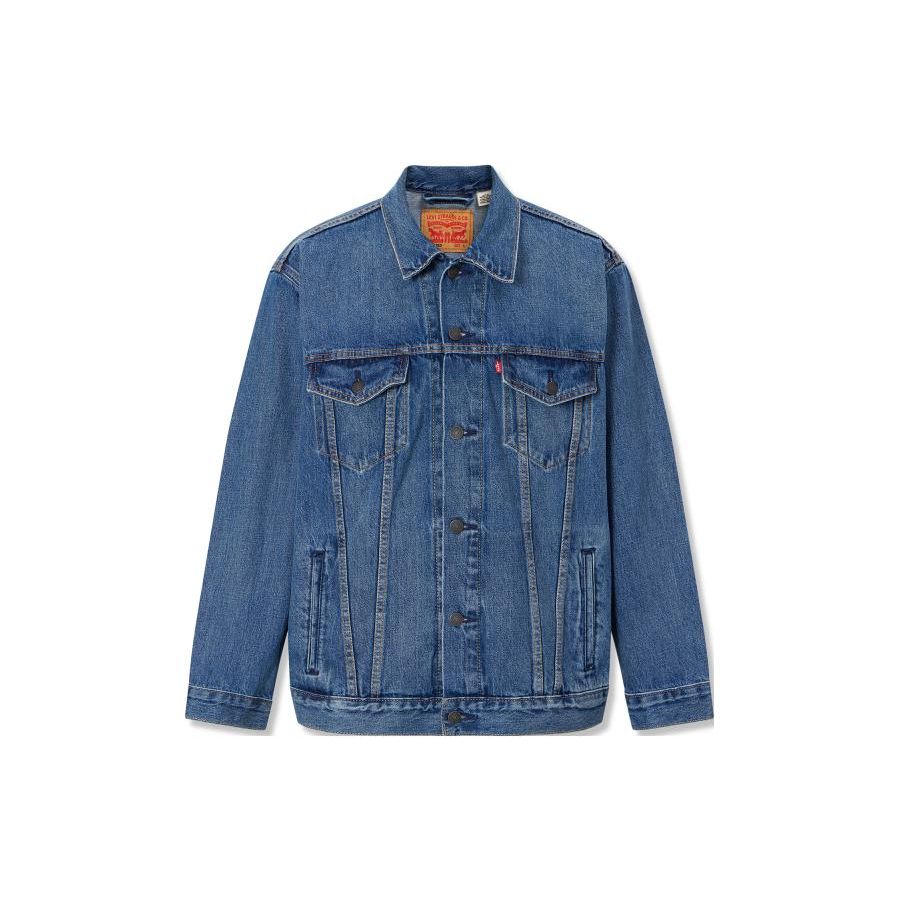 Джинсовая куртка Levis с длинным рукавом Мужские куртки Синяя A5782-0005