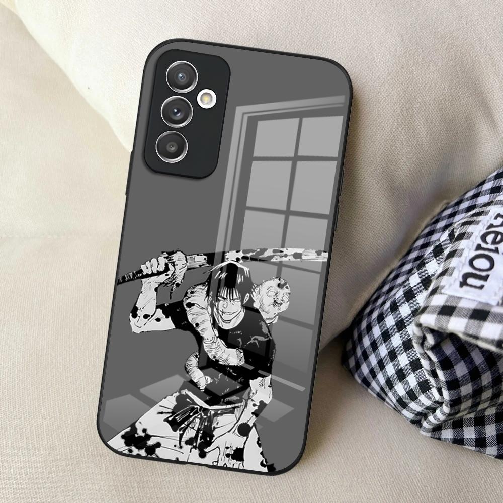 Чехол для телефона Jujutsu K-Kaisen F-Fushiguro Toji для Samsung S24 Ultra S23 S22 S20 Fe S21 Plus Galaxy A54 A34 A24 A53 Note 20
