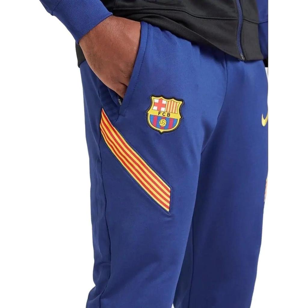 Nike Мужские вязаные спортивные штаны синие умеренно узкого кроя CD4970-455