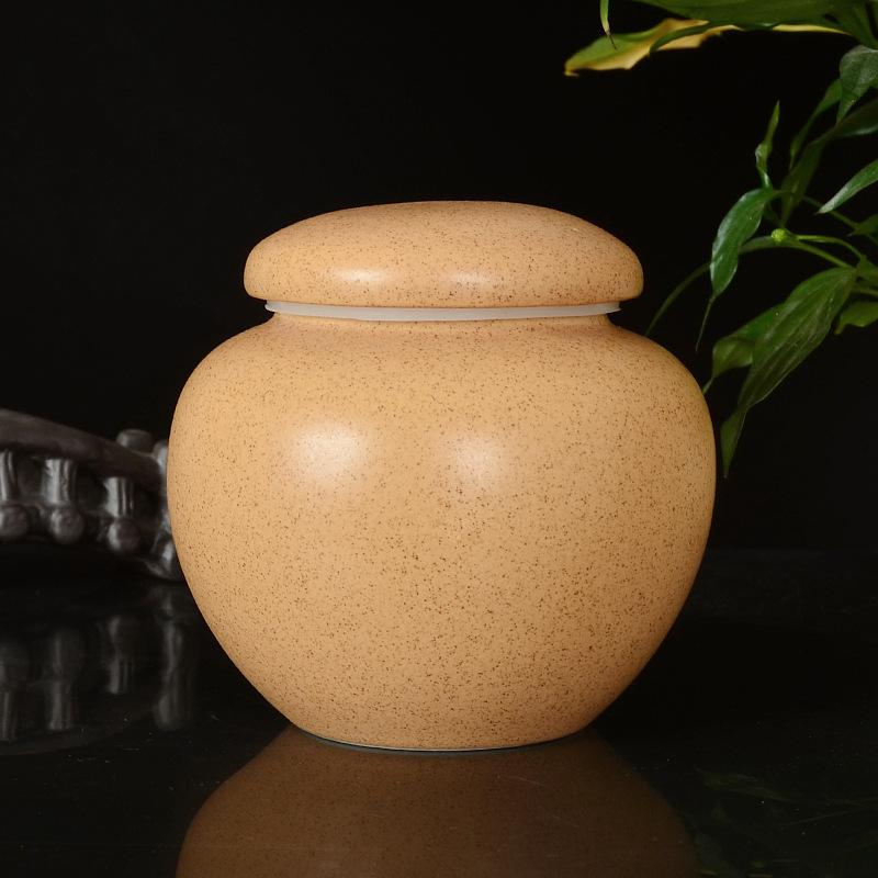 Герметичная сине-белая фарфоровая керамическая банка для меда с закручивающейся силиконовой крышкой