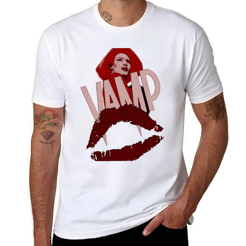 Vamp Tshirt Big Size Crew Neck Tshirt