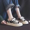 Весна/Лето Новые Черные парусиновые туфли Модные Дышащие Туфли на Толстой Подошве Повседневная Спортивная Обувь кроссовки tenis zapatillas