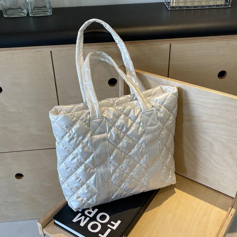 Большая вместимость модная сумка однотонная сумка через плечо женская повседневная сумка-тоут