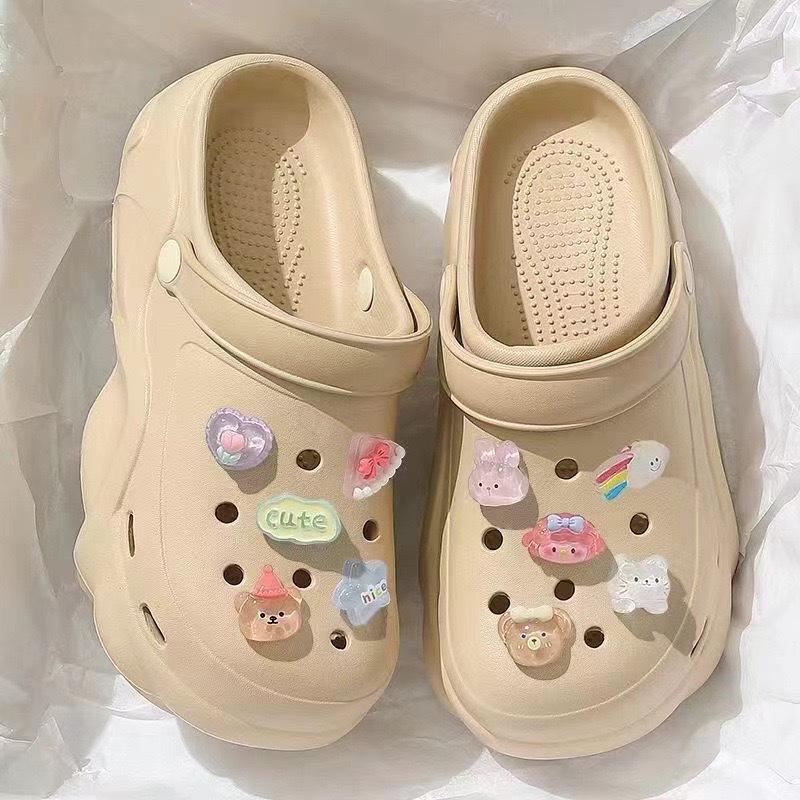 Новые летние женские Crocs 2025: Поддержка свода стопы, Толстая подошва, Внешний слой из ЭВА, Нескользящая, Мягкая подошва.