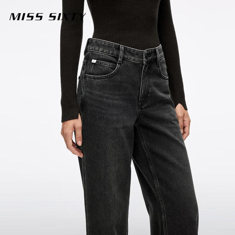 MISS SIXTY Women's Winter Cashmere Blend Straight Jeans