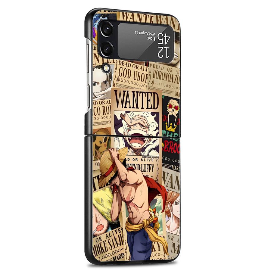 Anime One Pieces Case for Samsung Galaxy Z Flip 5 Z Flip Z Flip 3 Z FLIP 6 Back Cover