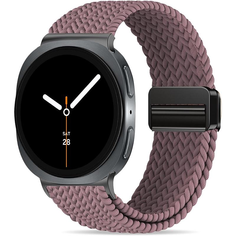 Магнитный нейлоновый плетеный ремешок Solo Loop, подходящий для Samsung Galaxy Watch 8 40 мм/44 мм, ремешок для Galaxy Watch 8 Classic 46 мм Correa