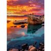 5D DIY Diamond Painting Sunset Mosaic Art Seaside Diamond Embroidery Landscape Picture of Rhinestones Handmade Gift