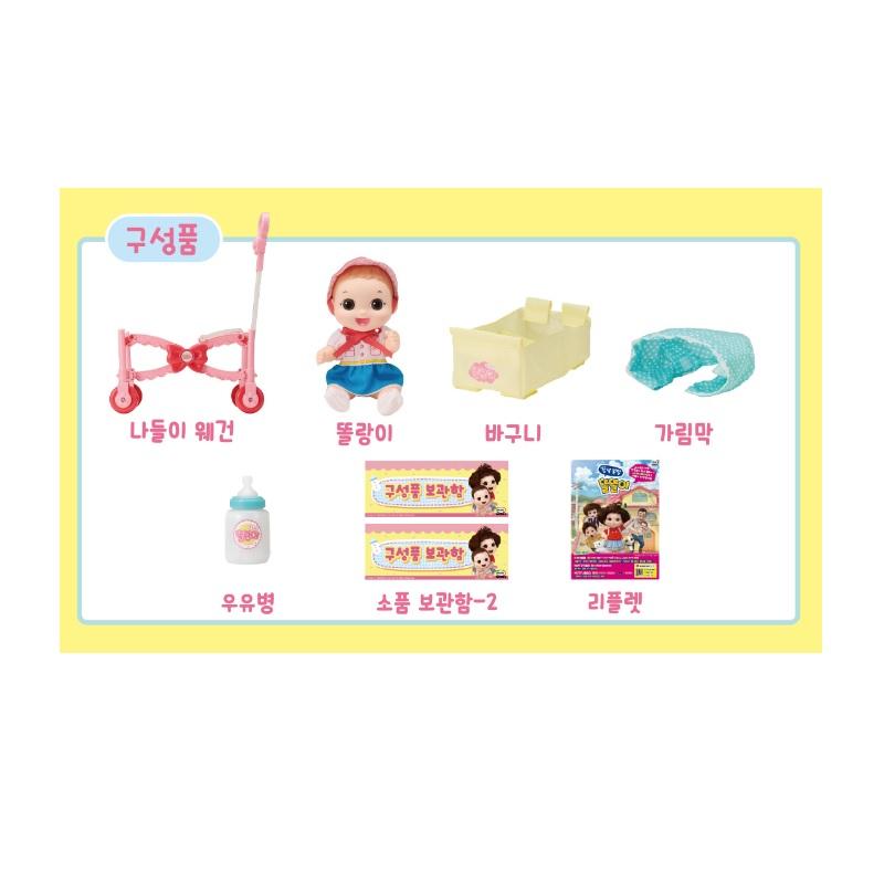 Mimiworld Ddollangi Outing Wagon Детский игровой набор с игрушками