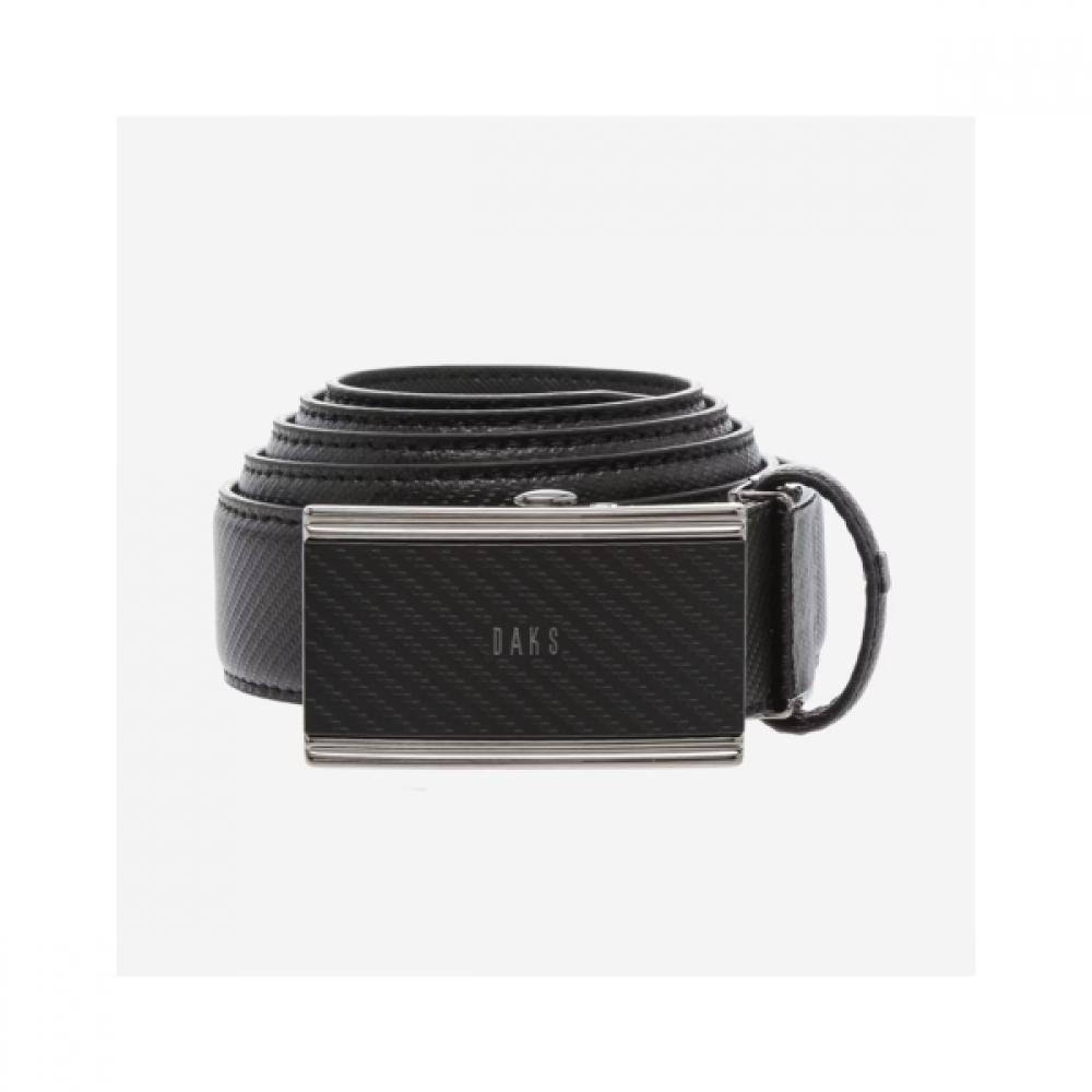 DakS Men S Wallet Belt Set Black Bi Fold Wallet Black emboSSed Leather Auto Bi