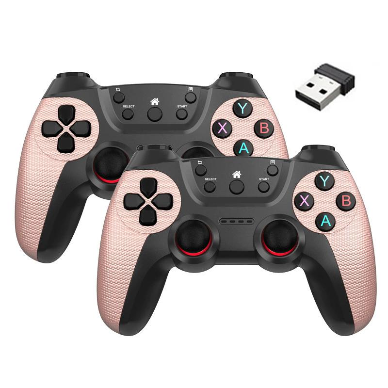 New Design Hot Selling Dual 2.4G Wireless Game Joysticks Video Game Controllers Support PC TV Games for Home/friend Party