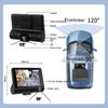 New 1080P Car Driving Recorder 3-channel Video Recorder Rear View Camera Car DVR Car Black Box Accessories High-definition Reversing Video