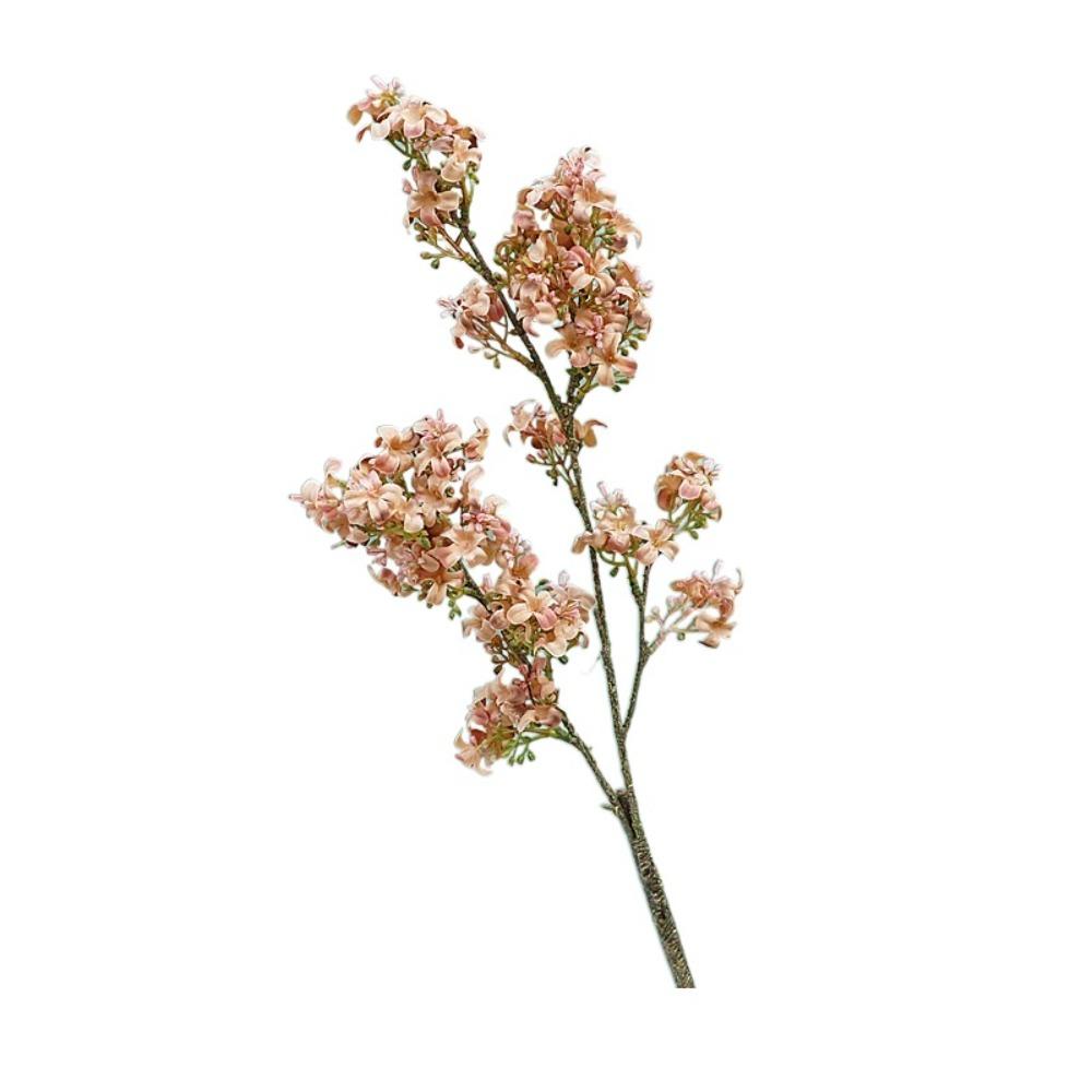 Plastic Artificial Thyme Flower Luxury Fake Flower Thyme Flower Branch  Holiday Party Wedding