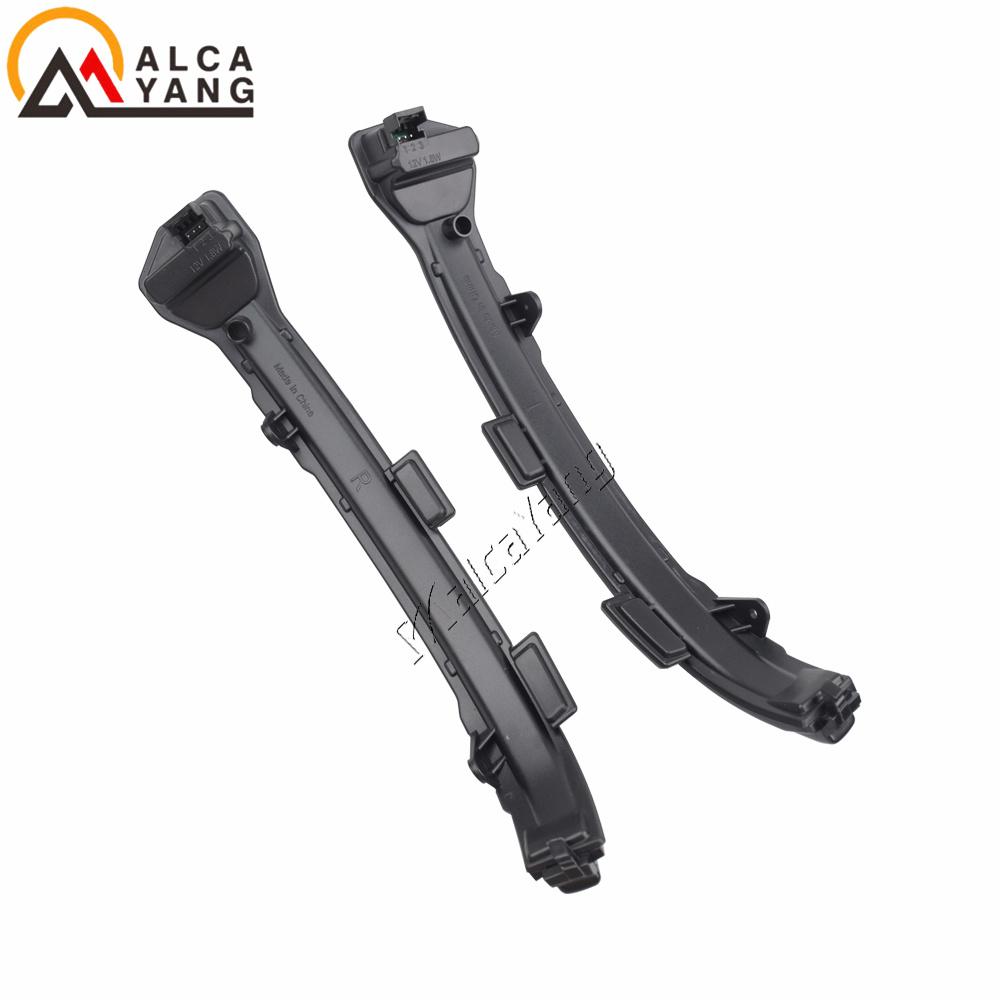 For VW Volkswagen Golf 7 Jetta MK7 19 VII MK7 Golf 7.5 GTI R Touran LED Dynamic Turn Signal Blinker Side Mirror Indicator LightTurn Signal 2