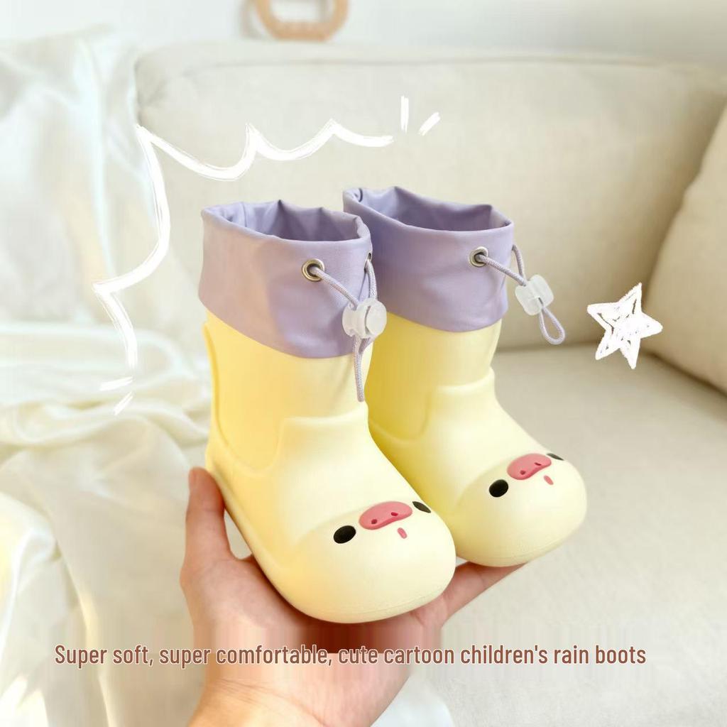 Легкие противоскользящие резиновые сапоги Dopamine для детей - Идеально подходят для детского сада и игр на свежем воздухе