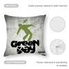 G-Green Day S-Saviors Pillow Case Sofa Living Room Bedroom Double-sided Printing Square Cushion Nap Time Pillow Case