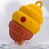 Bite Resistant Feeding Dog Toy Leak Proof Pet Slow Food Bowl Cartoon Pinecone Shape Dog Toy  Home