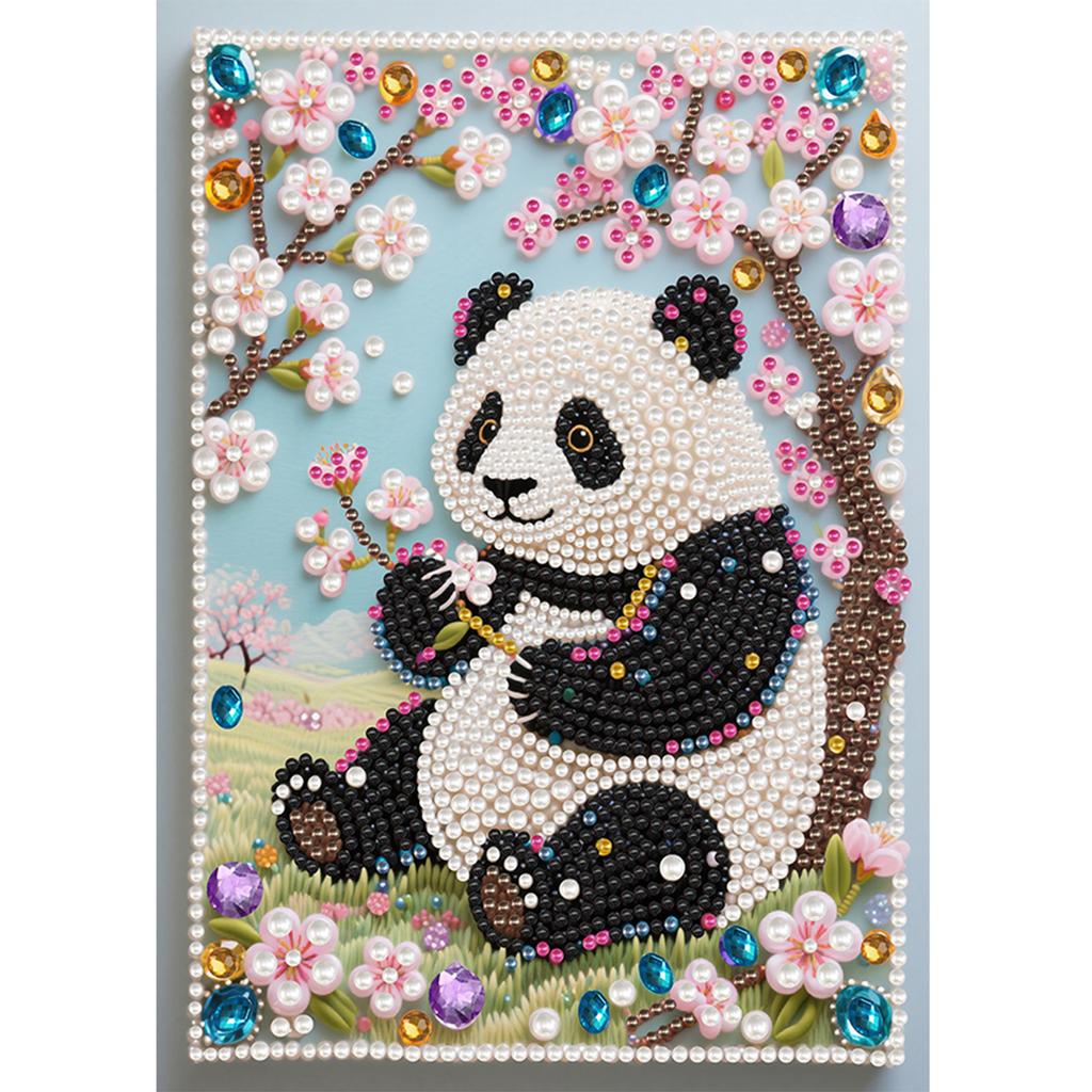 Animal Special Shaped 5D DIY Partial Drill Pearl Gem Diamond Art Painting Kit Home Decor Diamond Dots Pearl Gem Painting 30x40cm