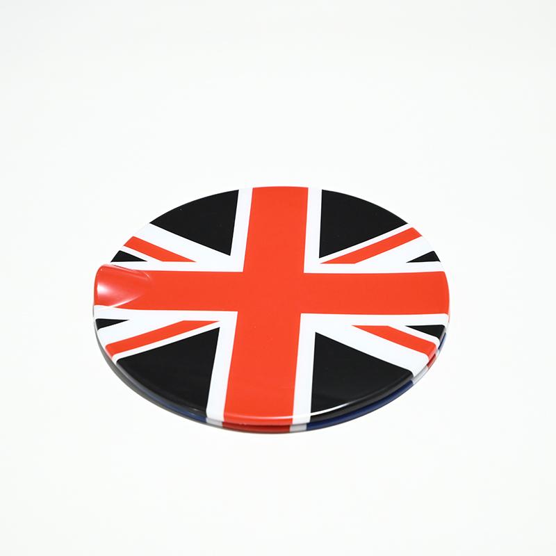 QXSC6 Brand New Plastic Gery Jack Car Fuel Tank Cap Cover Sticker For BMW Mini Cooper S JCW F55 1.5T Car-Styling Exterior Decoration