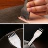 Prong DIY Leather Hole Punch Tool Diamond Chisel Leather Carving Punch Hole Work